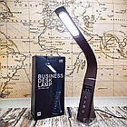 Настольная Бизнес Лампа с LCD-дисплеем Business Desk lamp Led (календарь, часы, будильник, термометр, 3 режима, фото 4