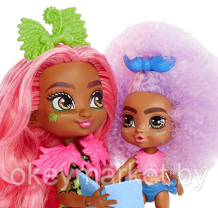 Игровой набор Няня с двумя куклами Mattel Cave Club GNL92, фото 3