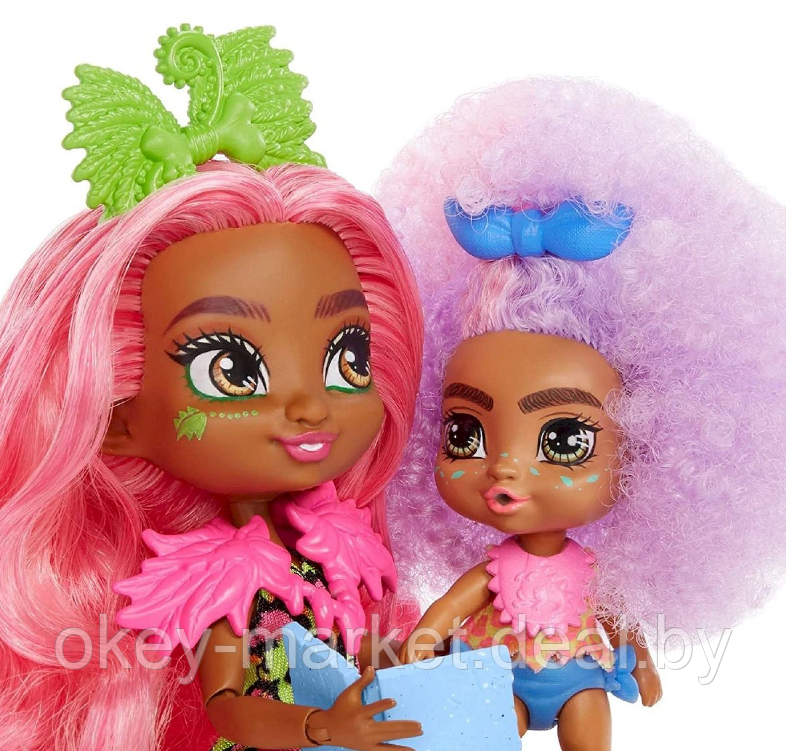 Игровой набор Няня с двумя куклами Mattel Cave Club GNL92 - фото 7 - id-p168284553