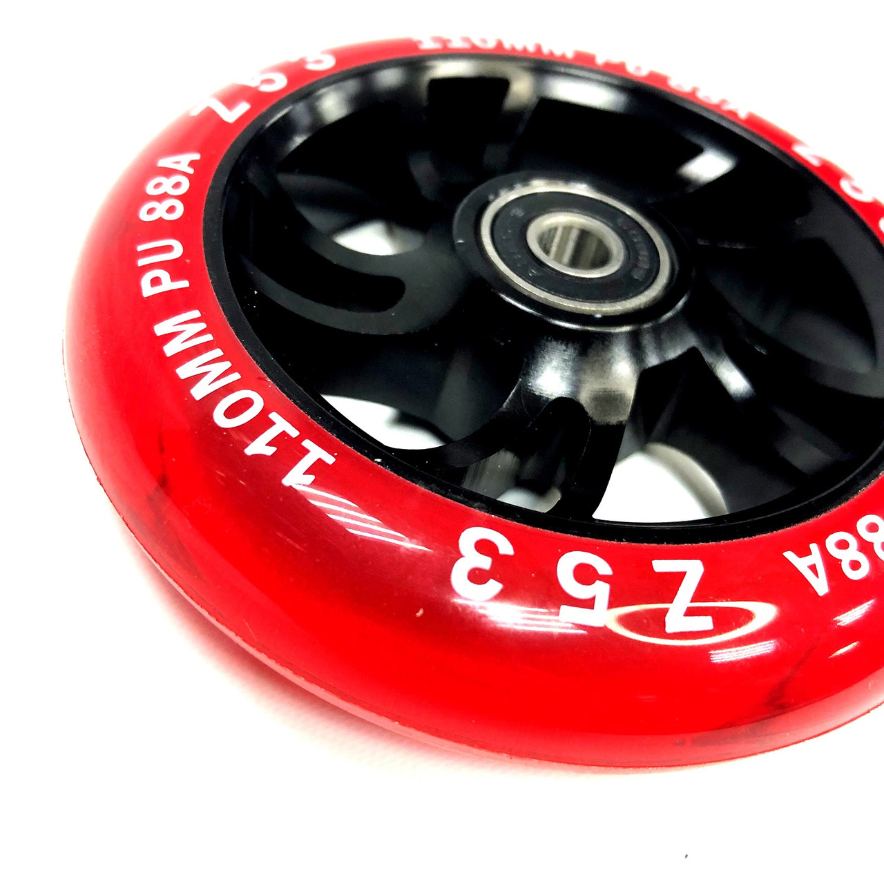 Колесо Z53 110 мм Transparent Red - фото 2 - id-p132496814