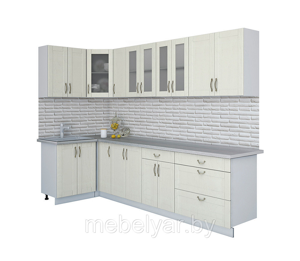 Кухня Интерлиния Мила Крафт 1.2х3.0