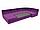 П-образный модульный диван Холидей Микровельвет Фиолетовый - ЛигаДиванов, фото 5