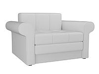 Кресло-кровать Берли Экокожа Белый - ЛигаДиванов, фото 1