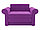 Кресло-кровать Берли Микровельвет Фиолетовый - ЛигаДиванов, фото 4