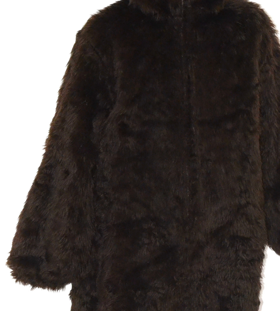 Костюм кигуруми карнавальный "Медвежонок" на 6-8 лет мохнатый - фото 4 - id-p168290395