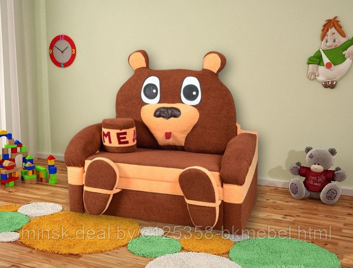 Детский диван Мишка - М-стиль