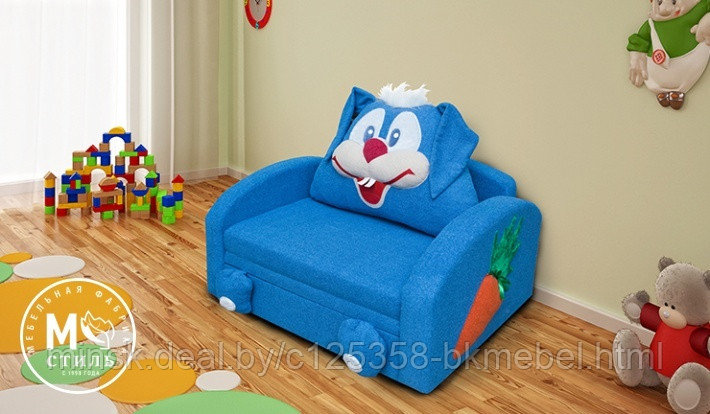 Детский диван Кролик - М-стиль - фото 1 - id-p118984057