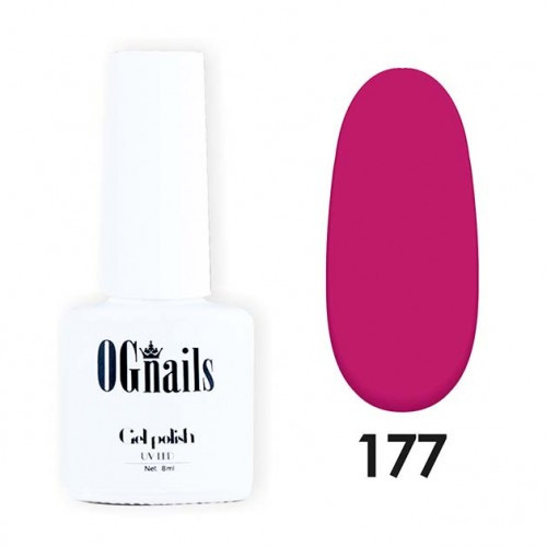 Гель-лак OG Nails коллекции Second White №177, 8 мл
