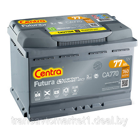Centra Futura CA770 (77Ah) - фото 1 - id-p168292674