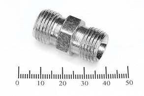 Штуцер гидравлический соединительный S17xS17 (М14х1,5, грань 14)