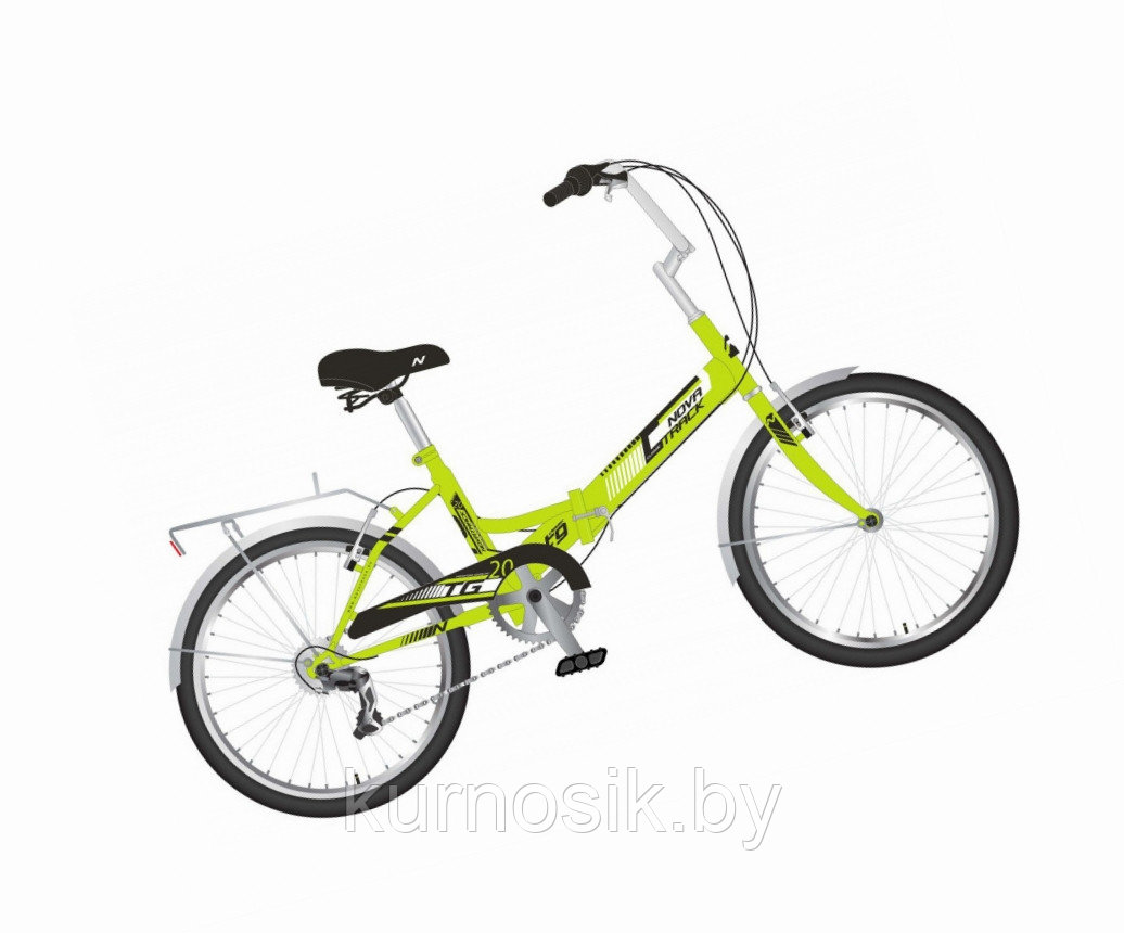 Складной велосипед NOVATRACK 20" 6 скор. арт. TG 30 - фото 2 - id-p168293937