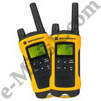 Радиостанция (рация) PMR Motorola TLKR-T80 Extreme (P14MAA03A1BF), 2шт (без аккумуляторов), б/у - фото 1 - id-p168294018