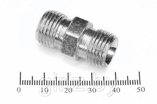 Штуцер гидравлический соединительный S19xS19 (М16х1,5, грань 17)