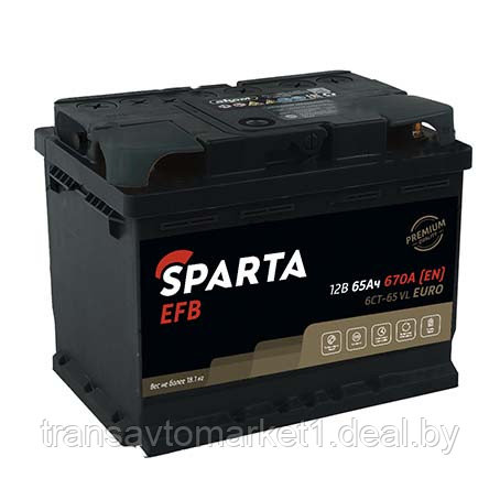 SPARTA EFB 6СТ-65 Евро - фото 1 - id-p168294241