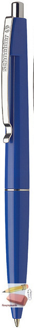Ручка шариковая автоматическая Schneider Office, 0,7 мм., синяя, корпус - синий