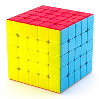 Кубик 5x5 QiYi MoFangGe QiZheng S / колор / цветной пластик / без наклеек / Мофанг, фото 1