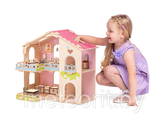 Кукольный дом "Счастливая семья - фото 1 - id-p98159812