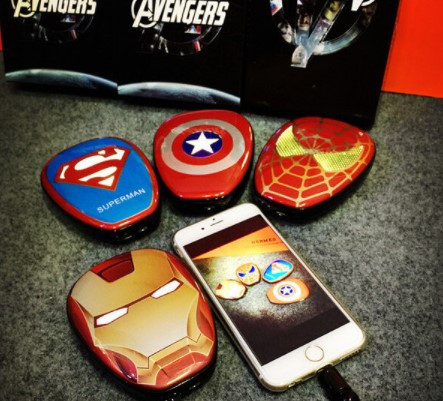 Портативное зарядное Power Bank Marvel Avengers12000 mAh Iron Man - фото 8 - id-p168272224