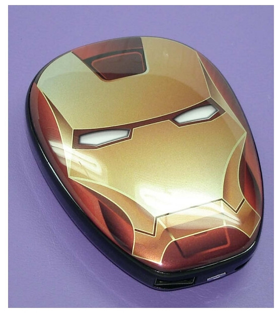 Портативное зарядное Power Bank Marvel Avengers12000 mAh Iron Man - фото 4 - id-p168272224