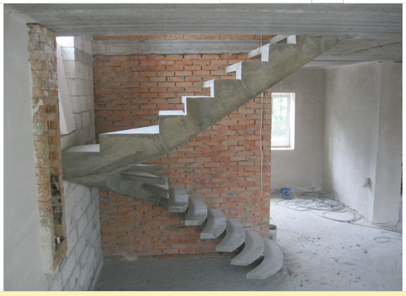 Монолитные лестницы - фото 2 - id-p18505196