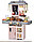 889-189 Детская кухня Home Kitchen, вода, свет, звук, пар, 36 предметов, высота 63 см, фото 3