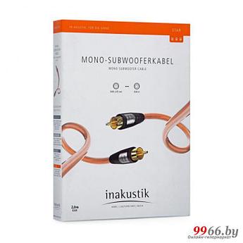 Аксессуар Inakustik Star Audio Cable Mono-Sub 2m 00308221