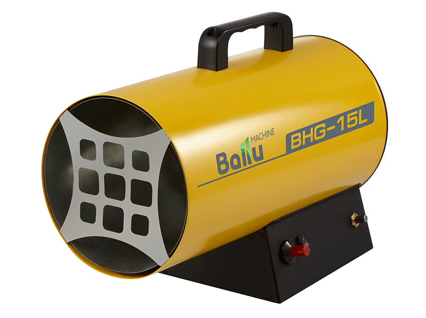 Газовая тепловая пушка BALLU BHG-15L (15 kW, 220V, 350 м3/ч,1,5 Bar, расход топлива 1,0 - 1,3 Кг/ч)