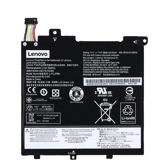 Аккумулятор (батарея) для ноутбука Lenovo V130-14IKB, V330-14ARR (L17C2PB1) 7.5V 4000mAh - фото 1 - id-p168312133
