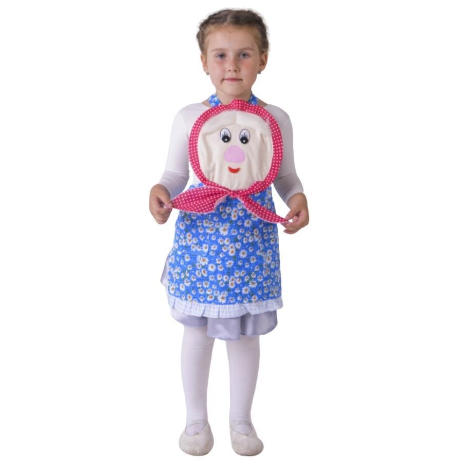 Детский карнавальный костюм фартук - Бабка МИНИВИНИ