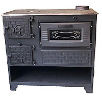 Отопительная, варочная печь МастерПечь "ПВ-05" с духовым шкафом