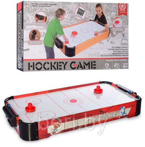 2356 Аэрохоккей настольный, стол игровой, работает от батареек, Hockey Game, игра настольная - фото 4 - id-p168318783