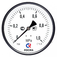 Манометр ТМ-310Т.00(0-0,4МРа) G1/4.1,5 О2 кислород