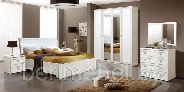 Комплект мебели для спальни Мона 4 (крем) Олмеко купить в Минске. спальные  гарнитуры от компании "BeriMebel.BY"