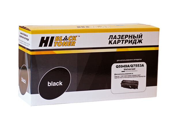 Картридж 49A/ Q5949A (для HP LaserJet 1160/ 1320/ 3390/ 3392) Hi-Black