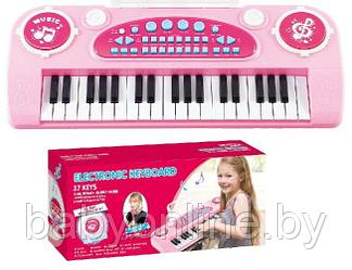 Многофункциональный синтезатор розовый 328-03B