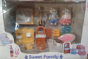 Детская игровая мебель для кукол Happy Family аналог Sylvanian Families Сильваниан