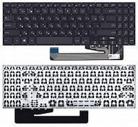 Клавиатура для ноутбука Asus X560UD черная, без рамки