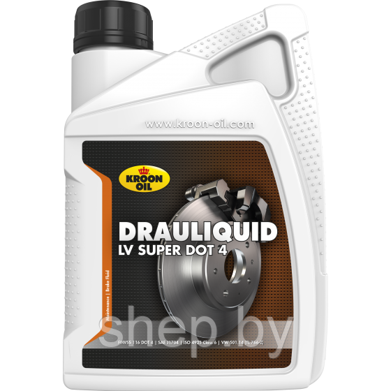 Тормозная жидкость Kroon-Oil Drauliquid-LV DOT 4 1L