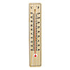 Термометр деревянный Классик малый, блистер, 20х4см, INBLOOM 473-029, фото 2