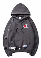 Толстовка Champion Hooded, темно серая