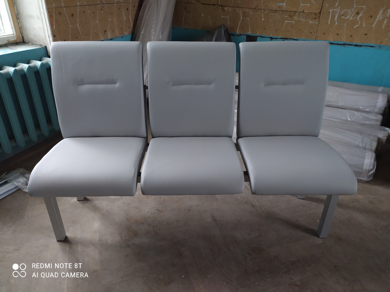 Секция сидений для ожидания Троя без подлокотников - фото 4 - id-p92709482
