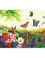 Картина по номерам "Порхание бабочек" 40х50 см