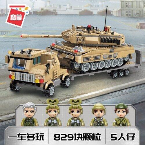 Конструктор «Перевозчик тяжелого танка» Qman 22015 аналог Лего - фото 2 - id-p168438095