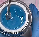 Гель OGnails прозрачный (средне-густой) Premium Clear Blue, 50 мл, фото 3