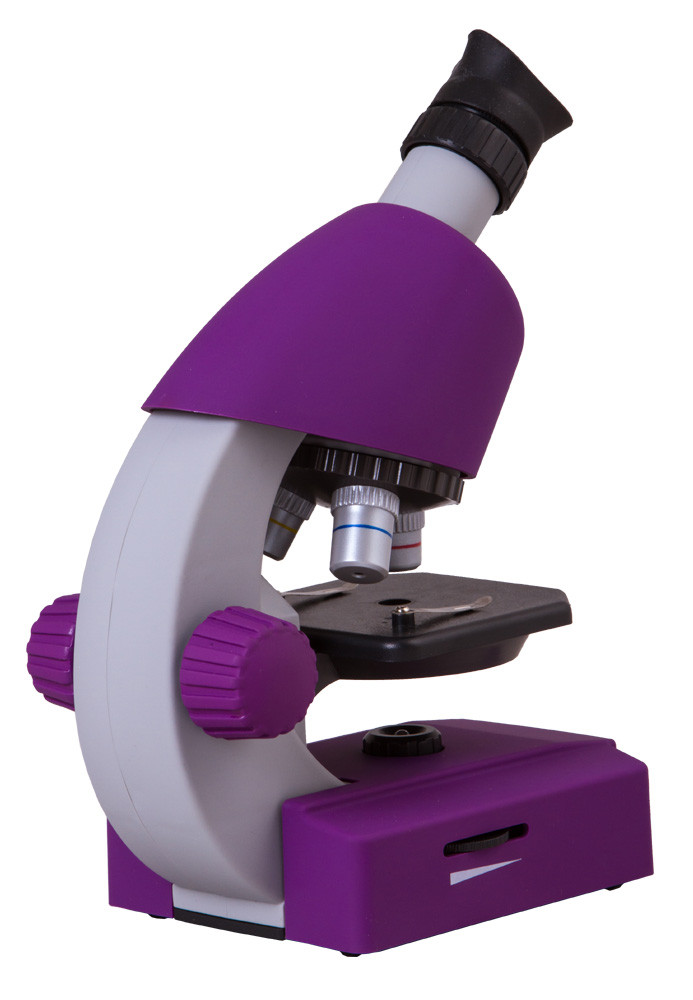 Микроскоп Bresser Junior 40x-640x (Фиолетовый) - фото 3 - id-p106004244