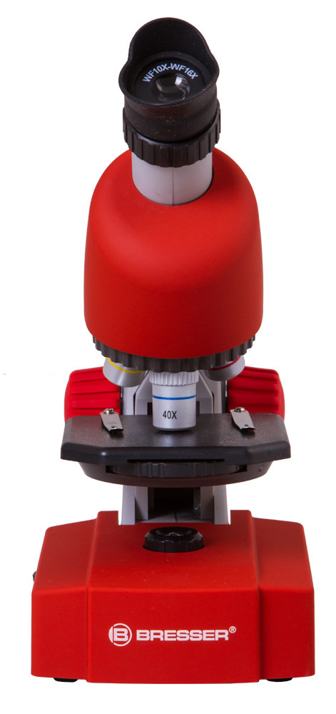 Микроскоп Bresser Junior 40x-640x (Красный) - фото 2 - id-p106004253