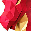 Дракон Агафон. 3D конструктор - оригами из картона, фото 2
