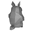 Тоторо. 3D конструктор - оригами из картона, фото 2