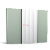 Декоративная 3д панель из полиуретана Orac Decor W114F Valley XL гибкая 2000х250х15