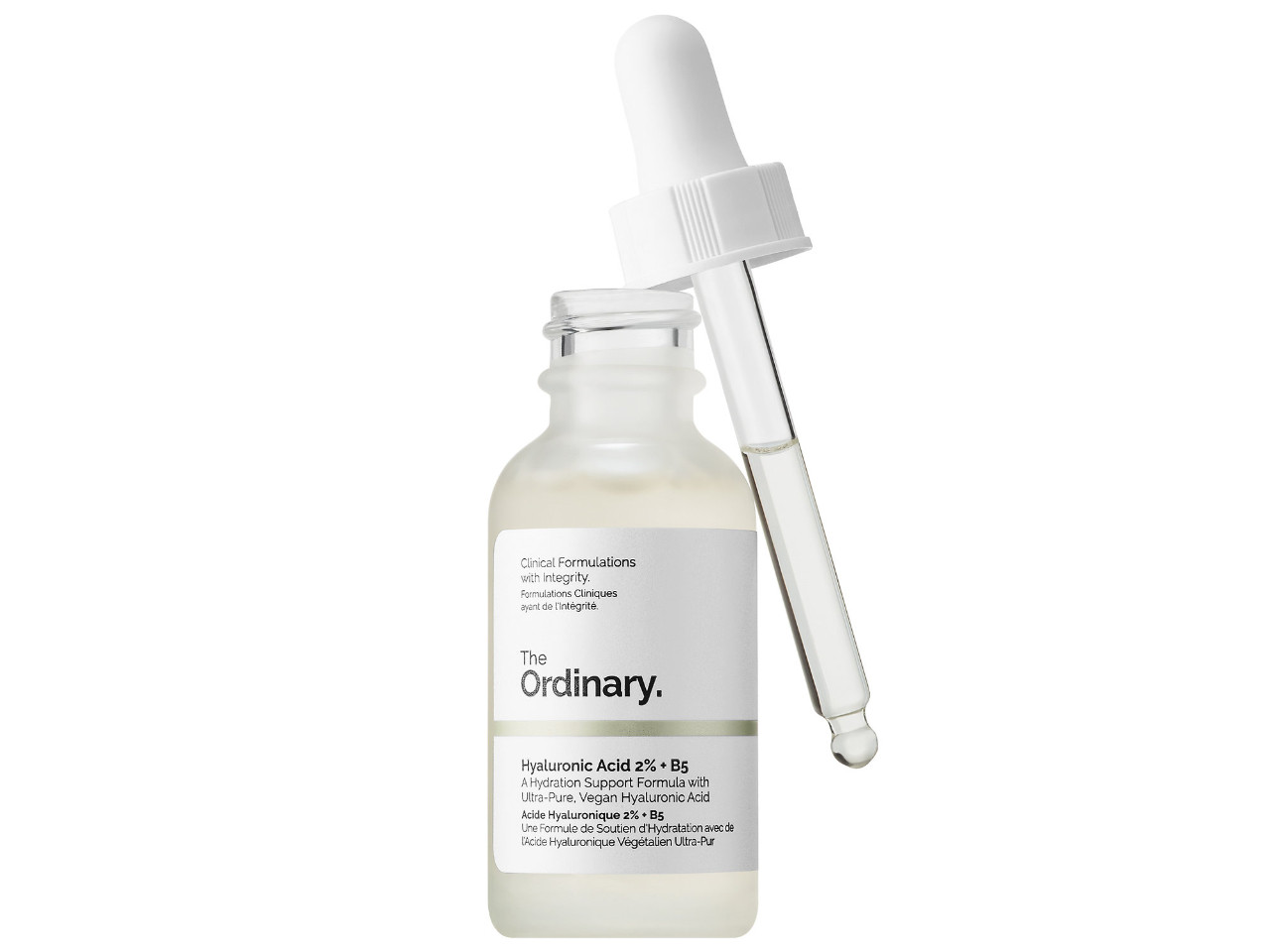 Сыворотка с гиалуроновой кислотой (2%) и витамином В5 The Ordinary Hyaluronic Acid 2% + B5